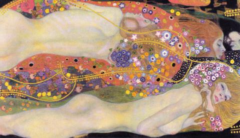 Klimt-Water Serpents 2